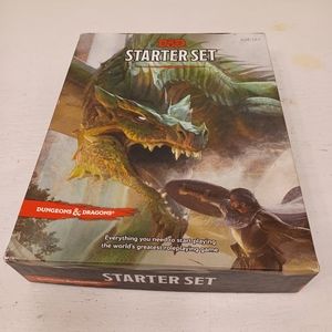 Dungeons & Dragons role playing game starter kit.